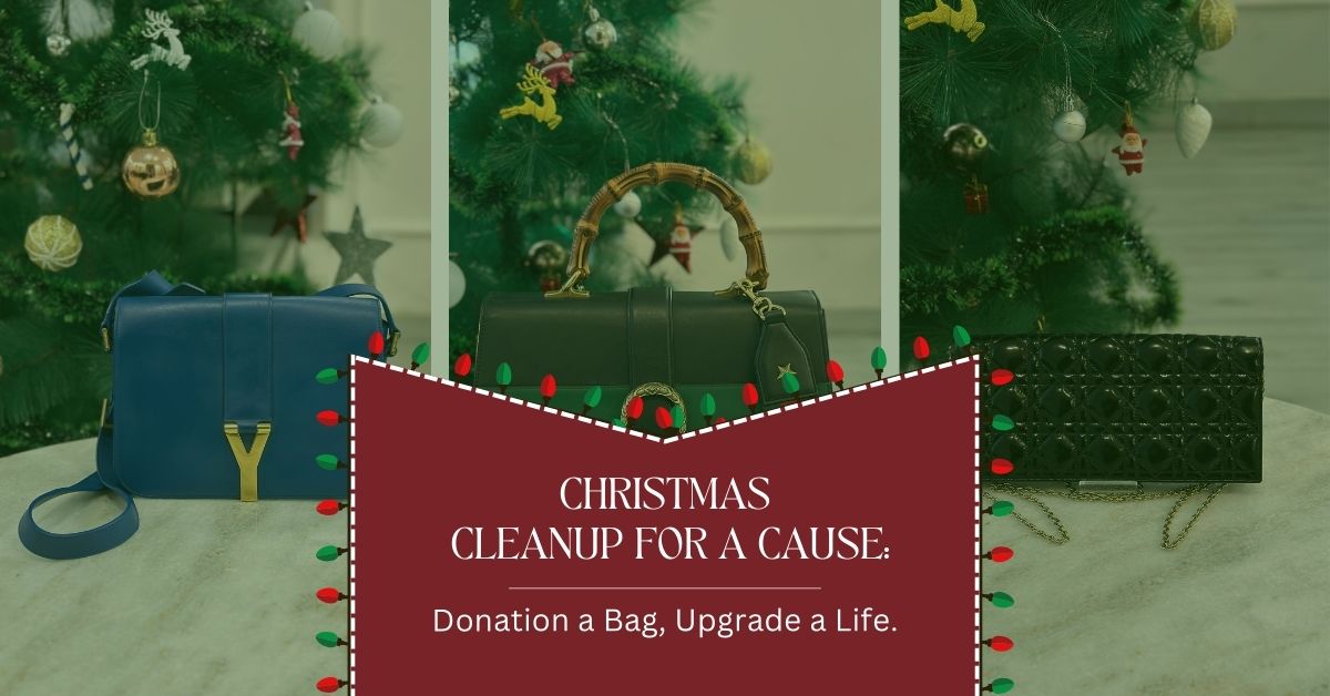 Christmas Cleanup for a Cause Donate a Bag, Upgrade a Life!