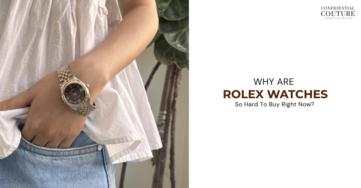 Why are Rolex watches so hard to buy right now?