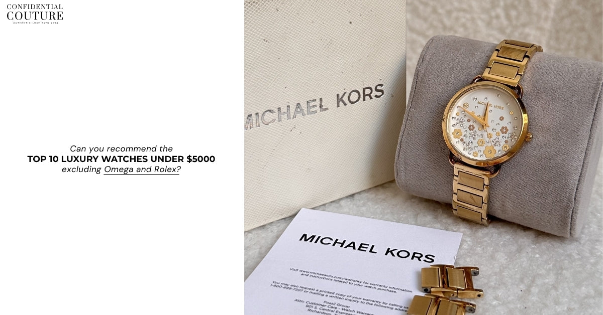 Can you recommend the top 10 luxury watches under $5000 excluding Omega and Rolex?