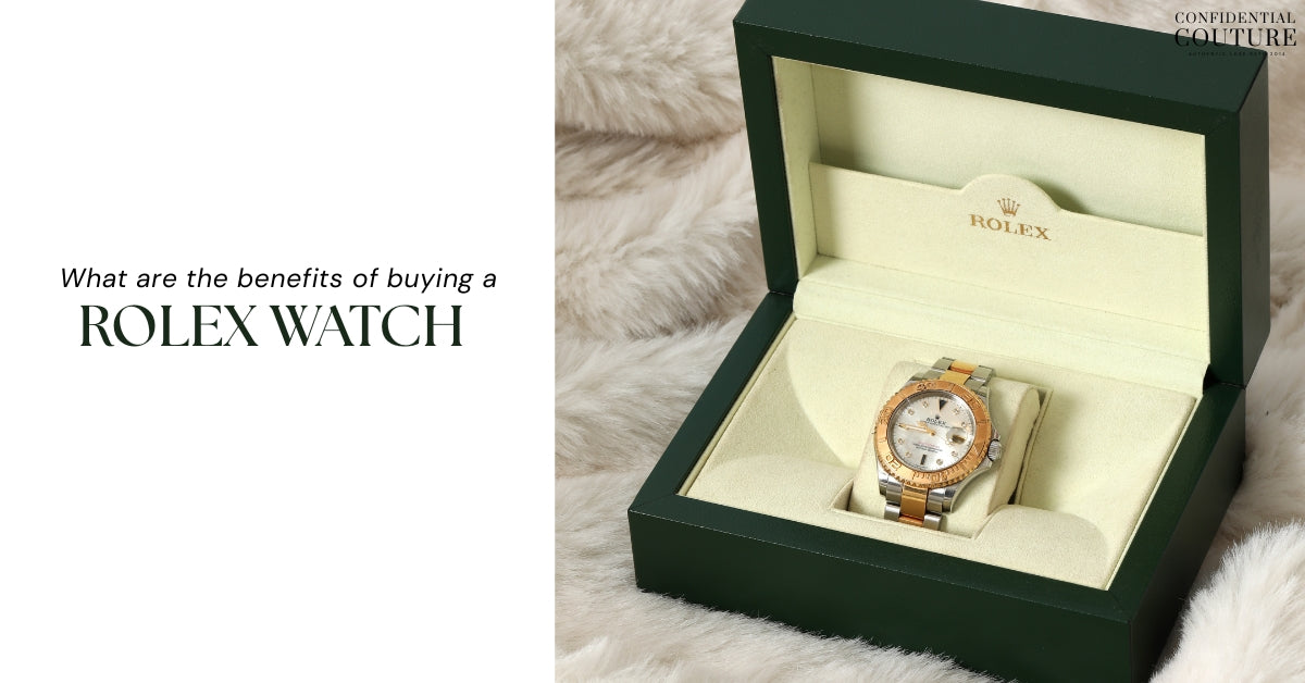 What are the benefits of buying a Rolex watch?