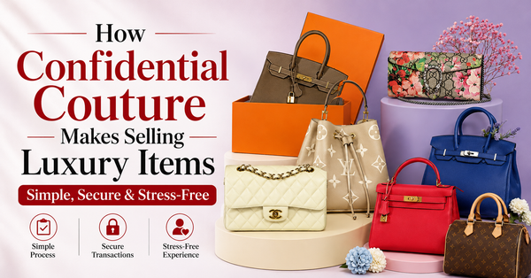 How Confidential Couture Makes Selling Luxury Items Simple, Secure & Stress-Free