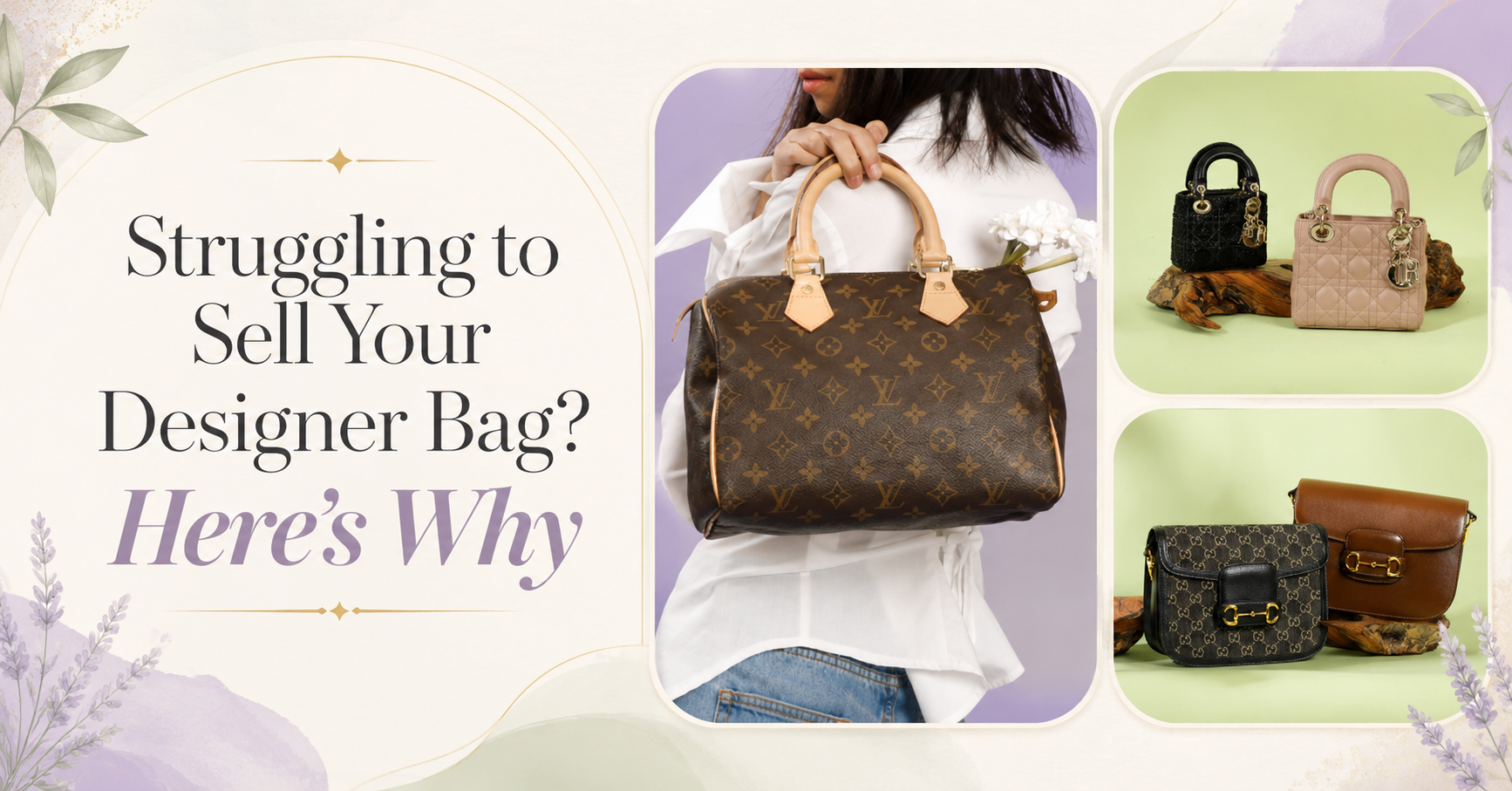Struggling to Sell Your Designer Bag? Here’s Why