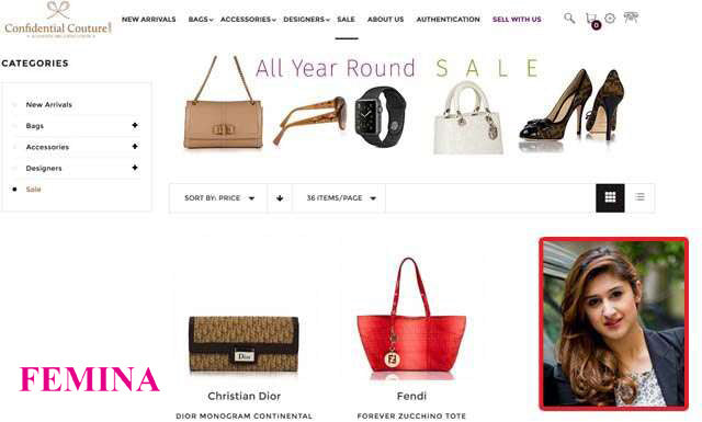 Established in June 2014 by Anvita Mehra, Confidential Couture offers 'pre-loved' designer accessories