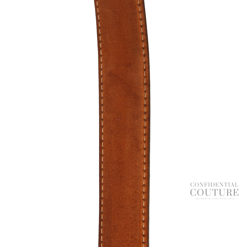 Monogram LV Initials Slim Belt- 34/85