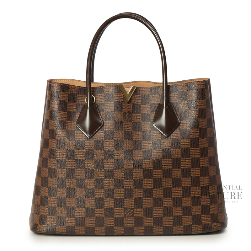 Damier Ebene Coated Canvas Kensington Bag