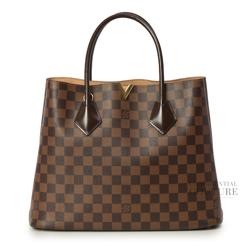 Damier Ebene Coated Canvas Kensington Bag