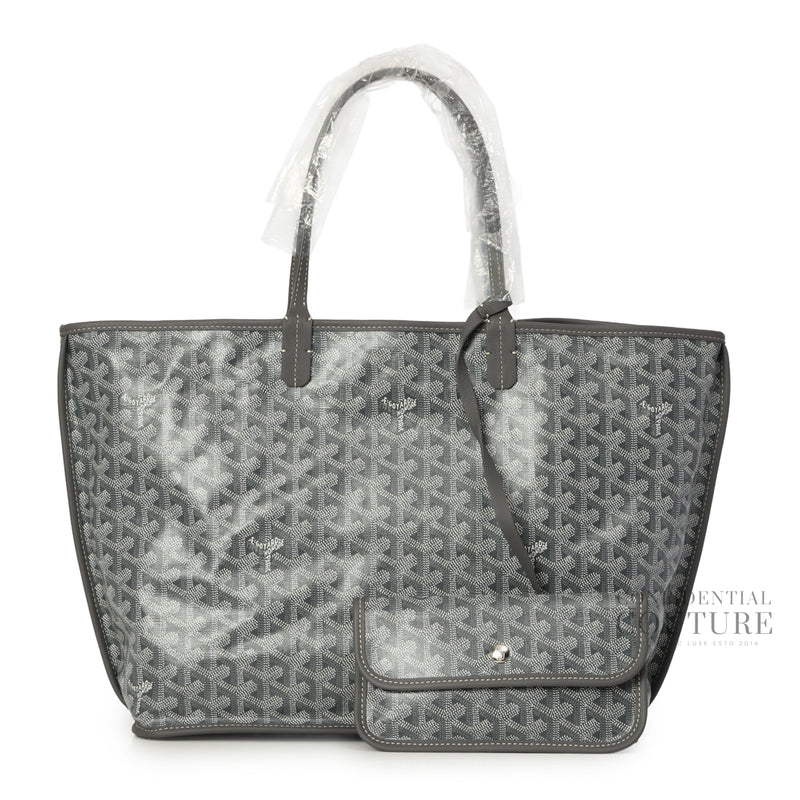 Grey Anjou Reversible Tote PM Bag