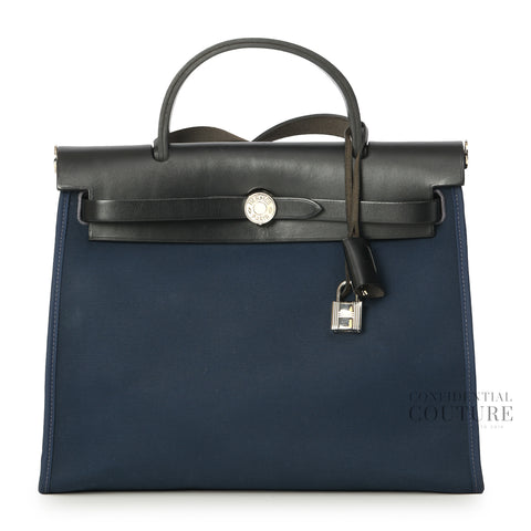 Black/Navy Herbag Zip 31 Bag | 2018