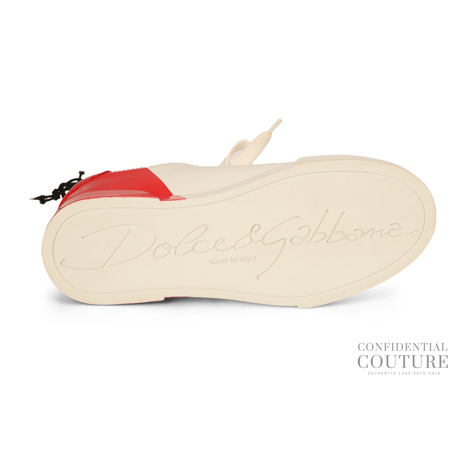 White/Red Portofino Sneakers EU 37.5 | UK 5 | US 7.5