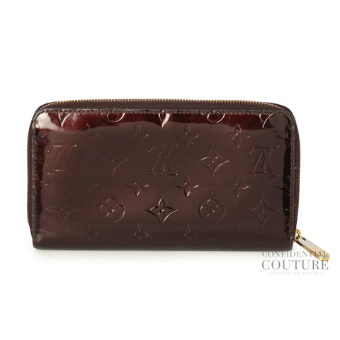 Amarante Monogram Vernis Zippy Wallet