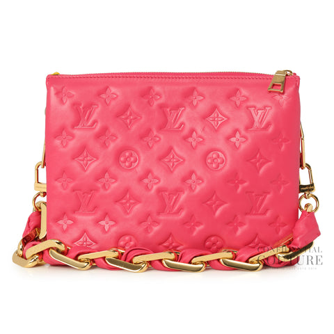 Fuchsia Pink Coussin PM Bag