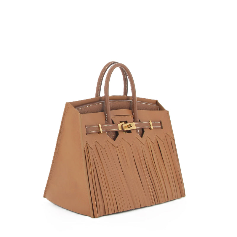 Cowgirl Veal Leather Gold Bag Birkin | Kelly Cover