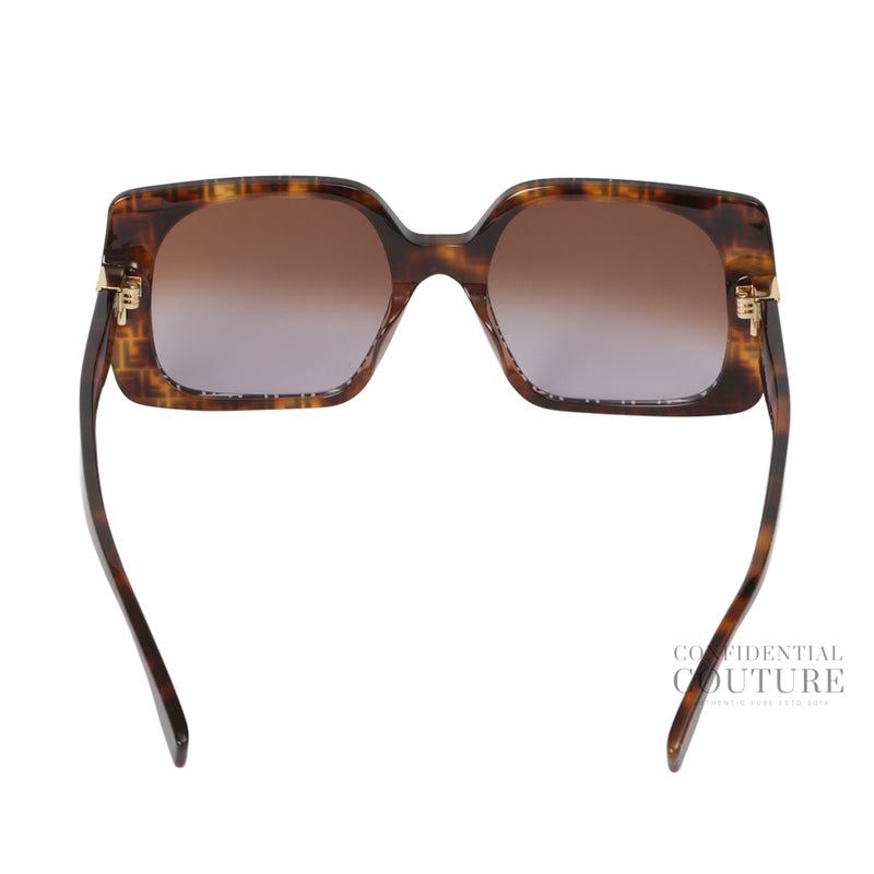 Tortoiseshell Acetate Oversized Square-Frame Sunglasses