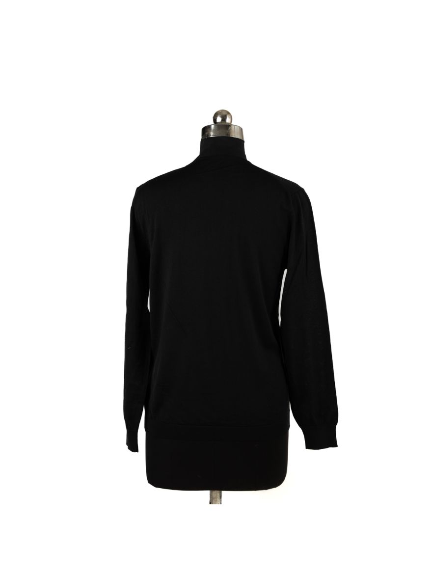 Black Woolen Size: M Cardigan For Men