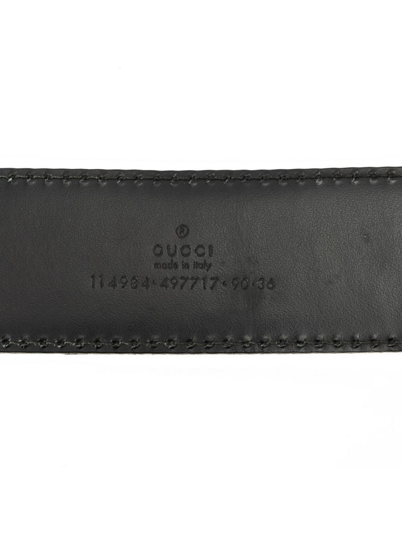 GG Interlocking Monogram Belt Size: 36