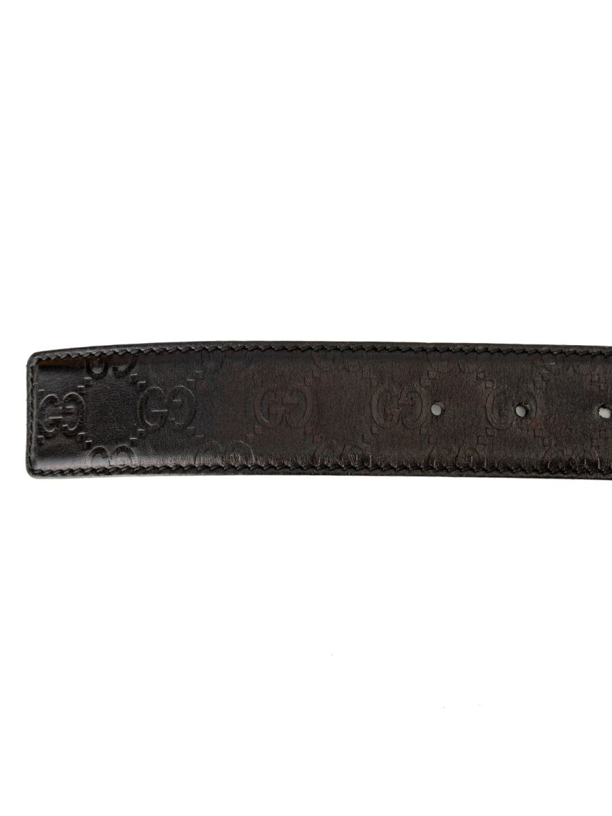 GG Interlocking Monogram Belt Size: 36