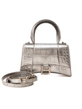 Hourglass Silver Handbag Small