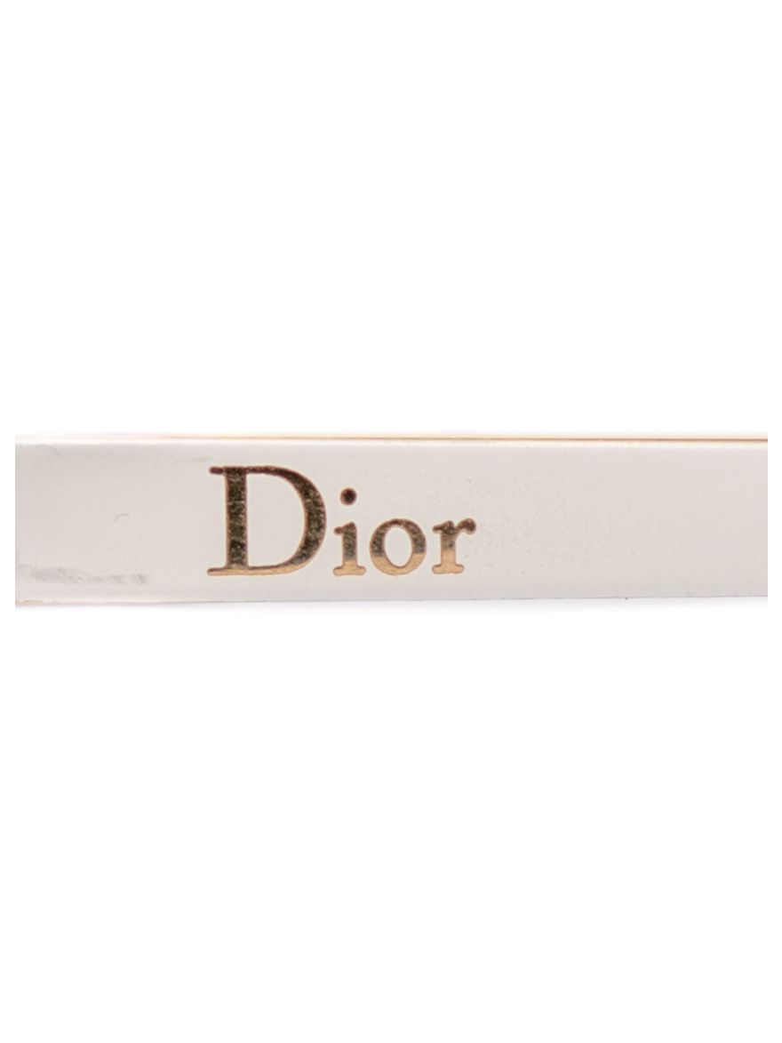 Diorsi Gold & Rose White Sunglasses