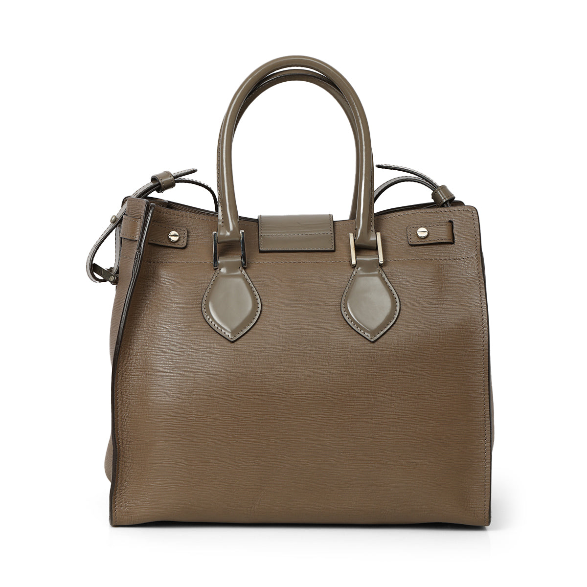 Brown Leather Tote Bag