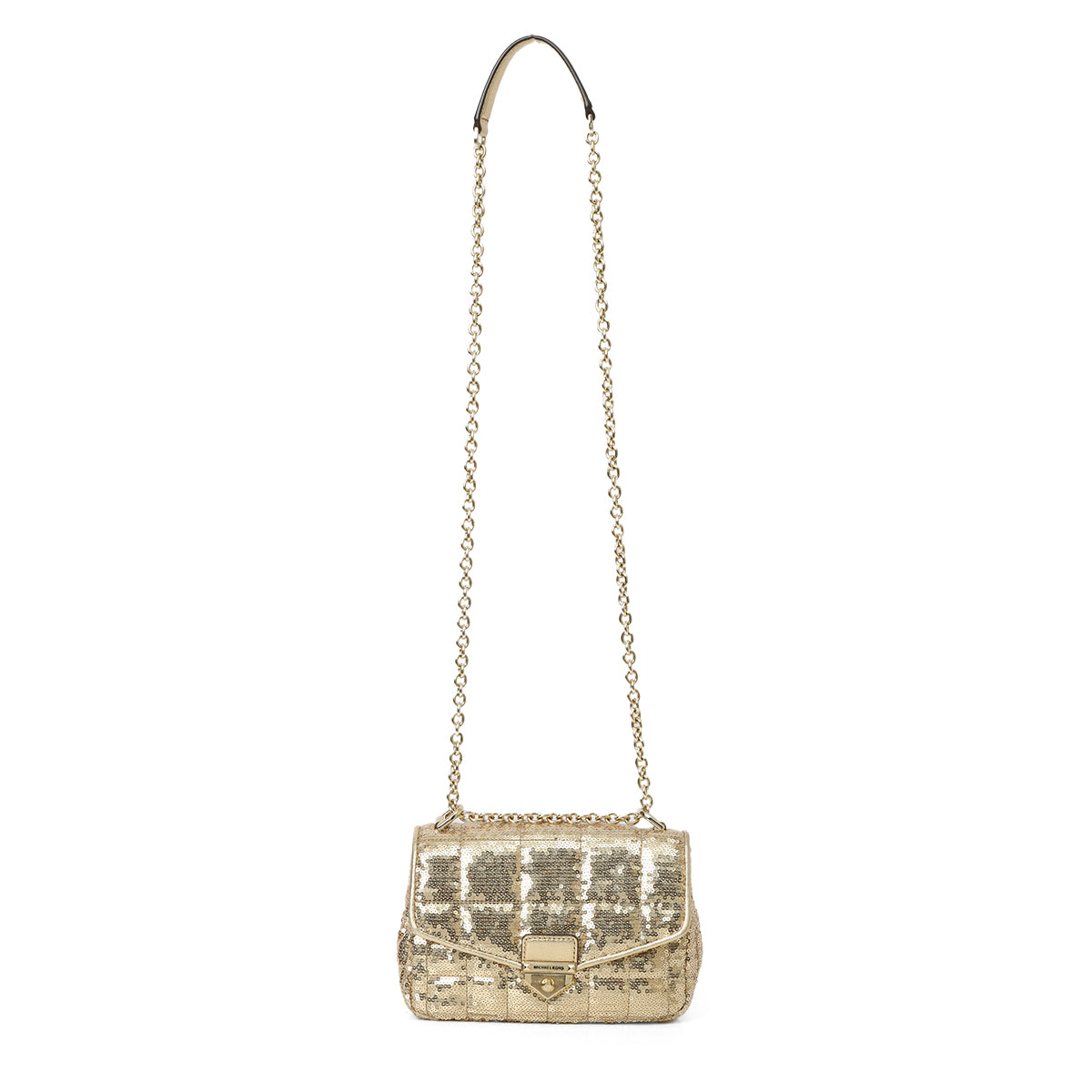 Gold Soho Sequin Crossbody Bag