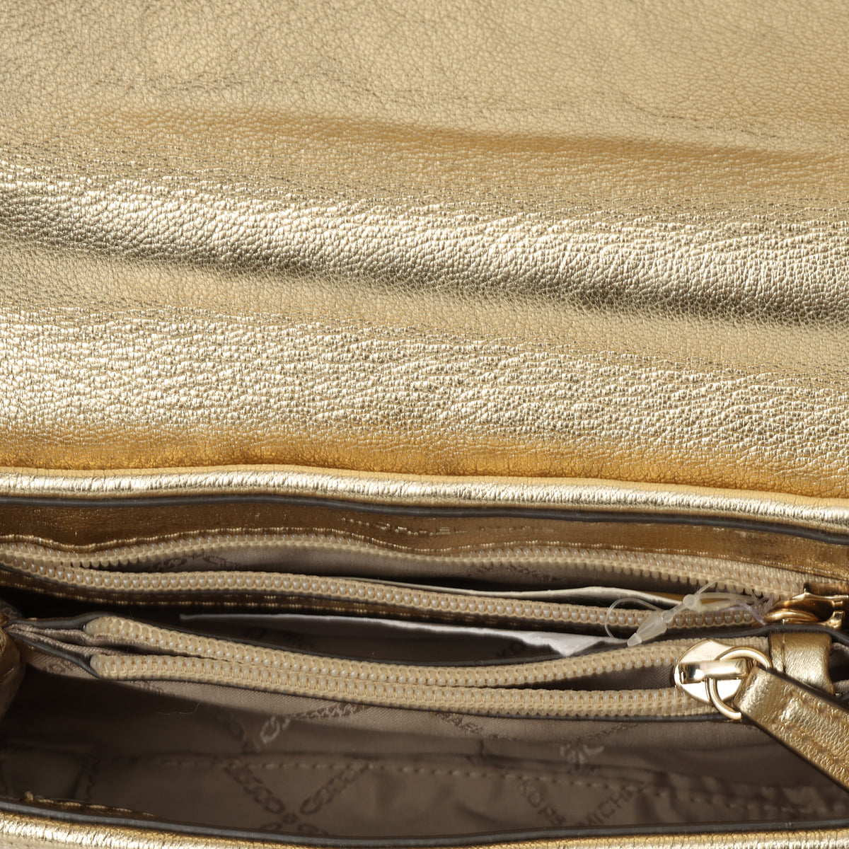 Gold Soho Sequin Crossbody Bag