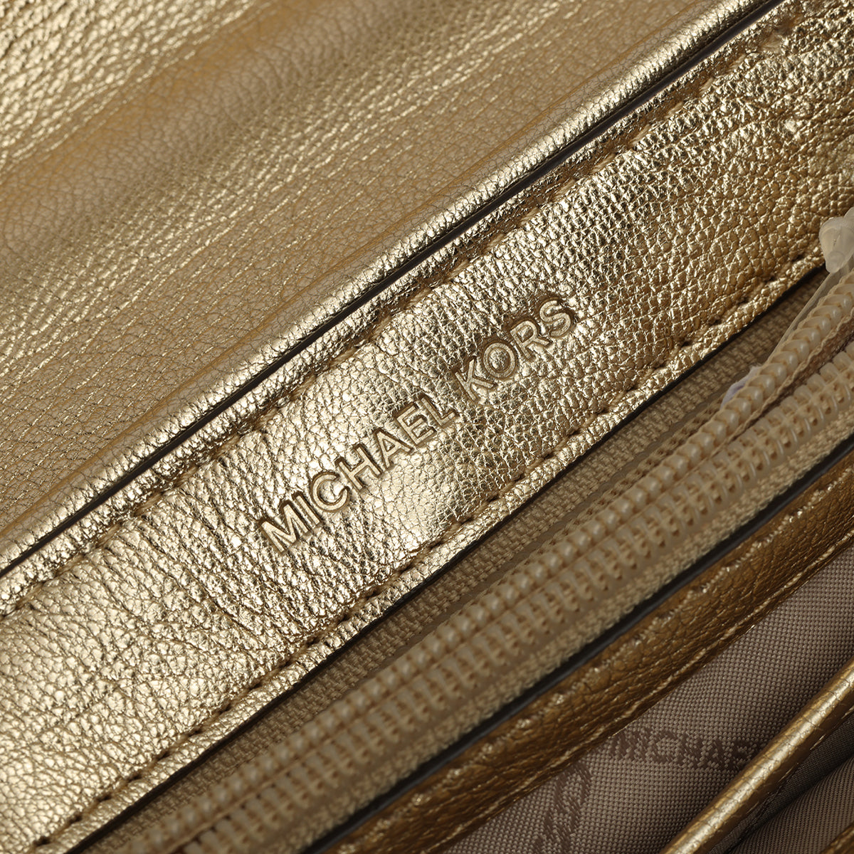 Gold Soho Sequin Crossbody Bag