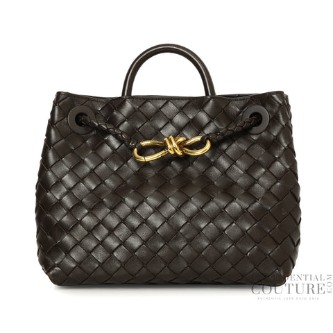 Brown Andiamo Small Top Handle Bag