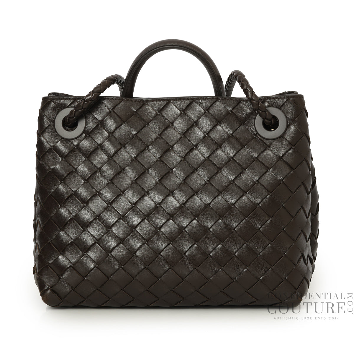 Brown Andiamo Small Top Handle Bag