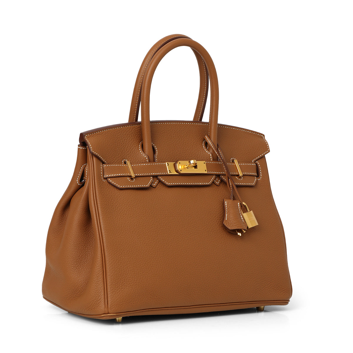 Togo Birkin 30 Gold On Gold B Stamp