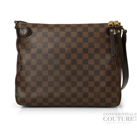 Damier Ebene Canvas Duomo Crossbody Bag