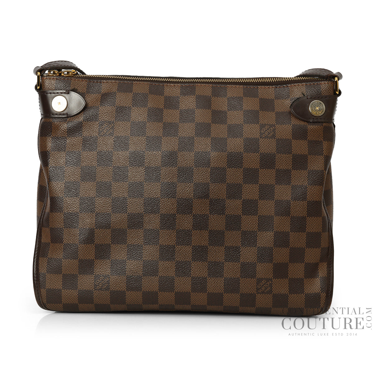 Damier Ebene Canvas Duomo Crossbody Bag