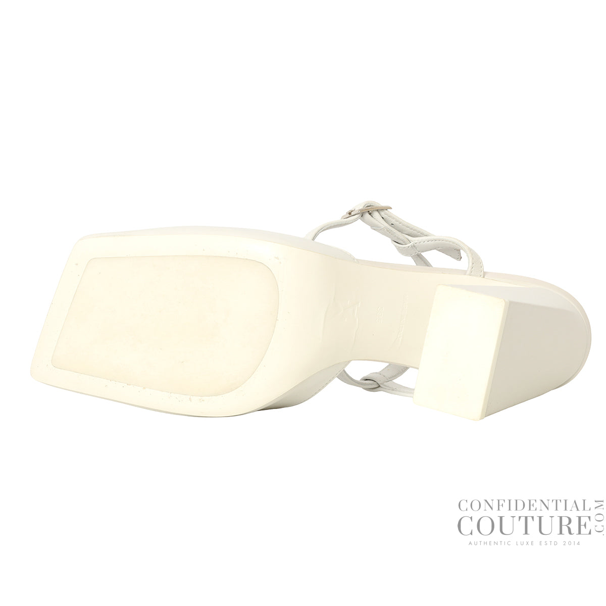Charlotte Nappa White Pumps EU 39.5 | UK 7 | US 9.5