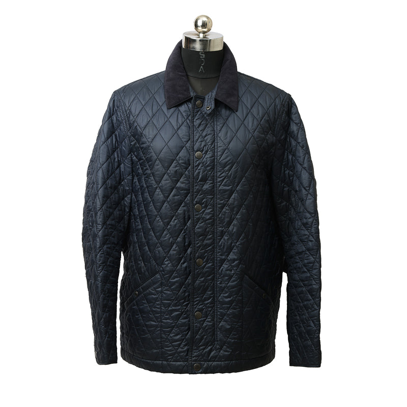 Navy Brit Quilted Jacket XL/ UK 54