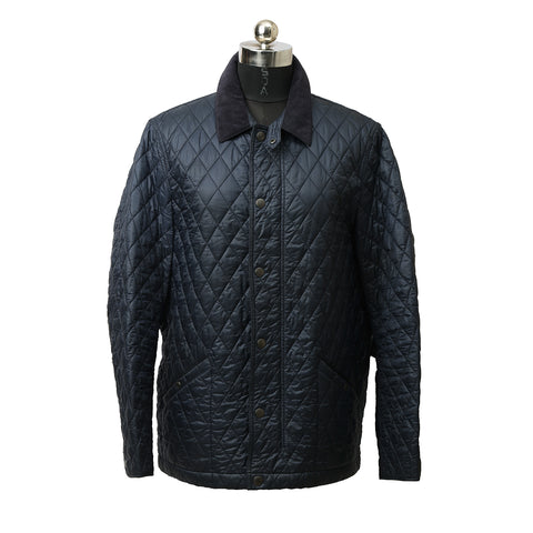 Navy Brit Quilted Jacket XL/ UK 54