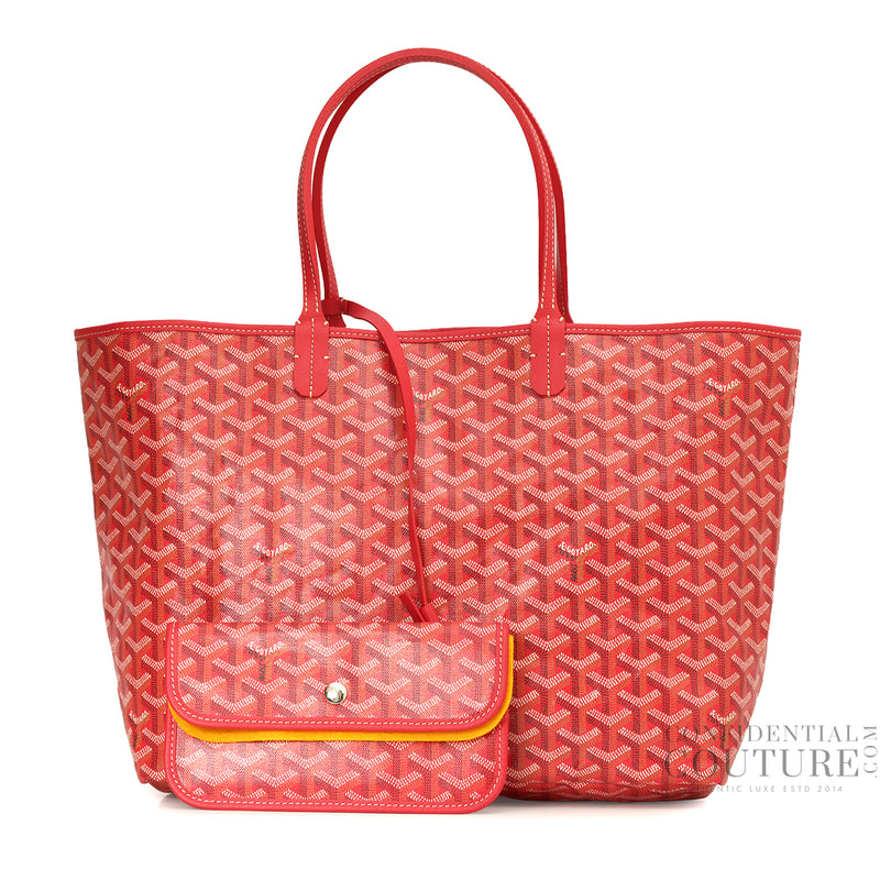 Women goyard fuchsia le jardin saint louis pm tote price