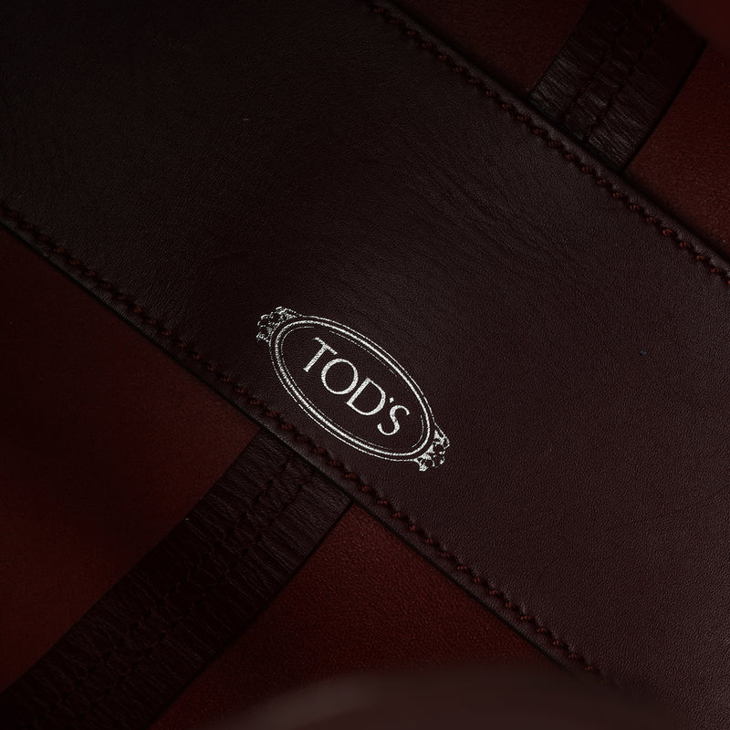 Wine Sella Long Leather Tote Bag One Size