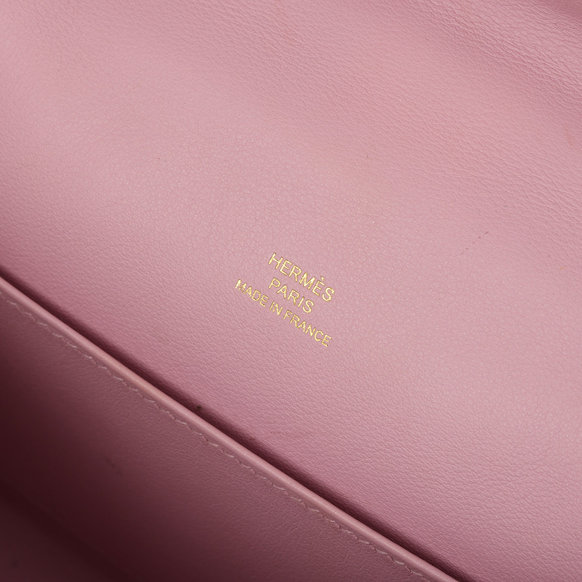 Kelly Pochette Veau Swift Mauve Sylvestre with Rose Gold Hardware