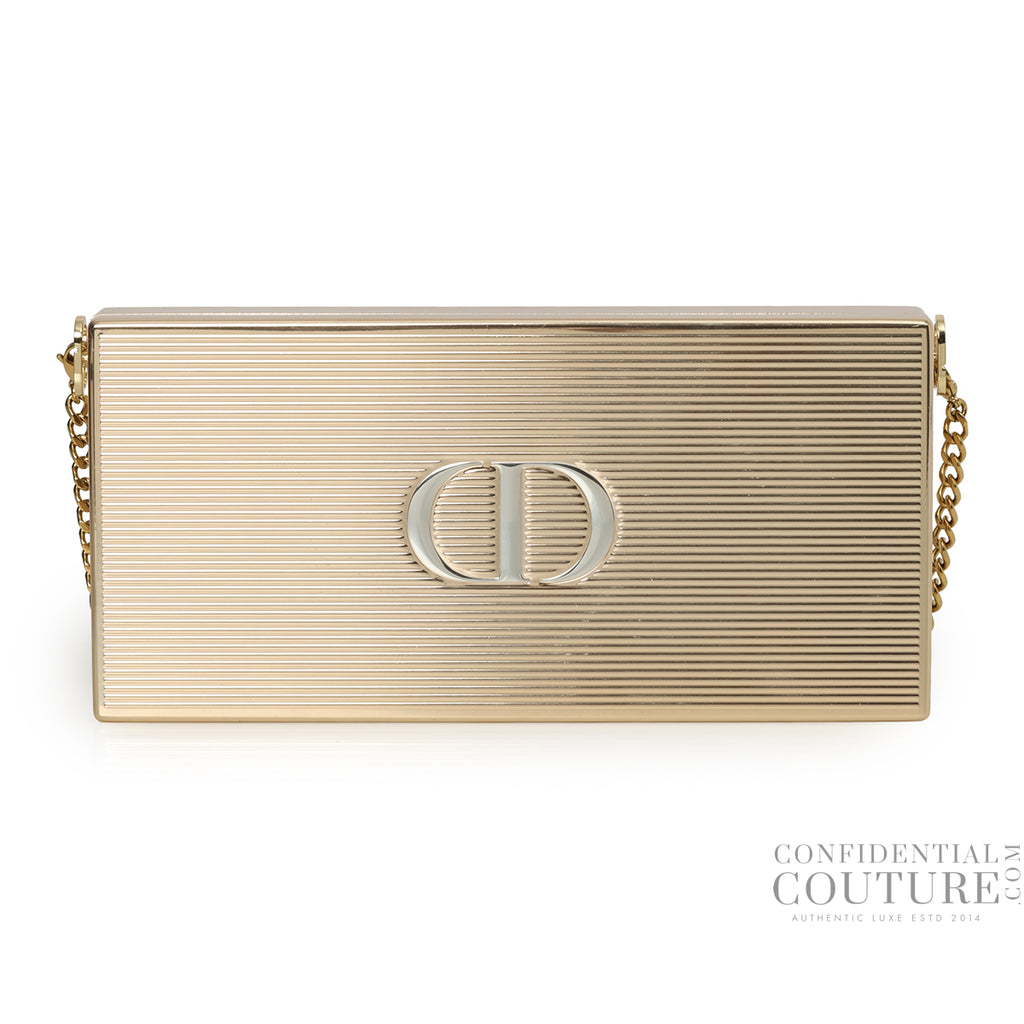 Shop Pre-Loved Dior Rouge Dior Minaudière Clutch Limited Edition