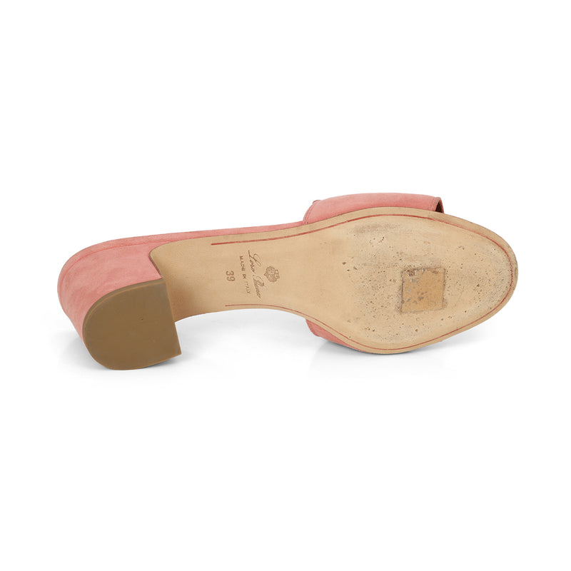 Halite Suede Goatsking Summer Charms Sandal EU 39 | US 9 | UK 6