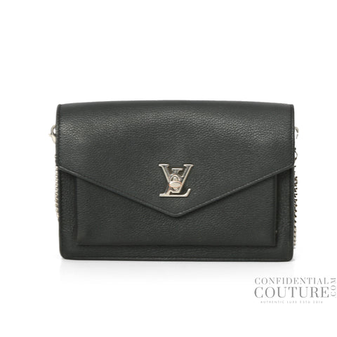 MyLockMe Chain Pochette Black Bag