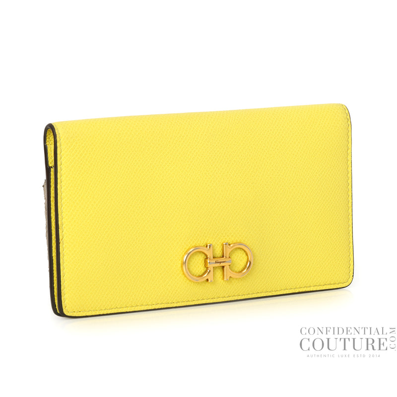 Ferragamo Gancini continental wallet