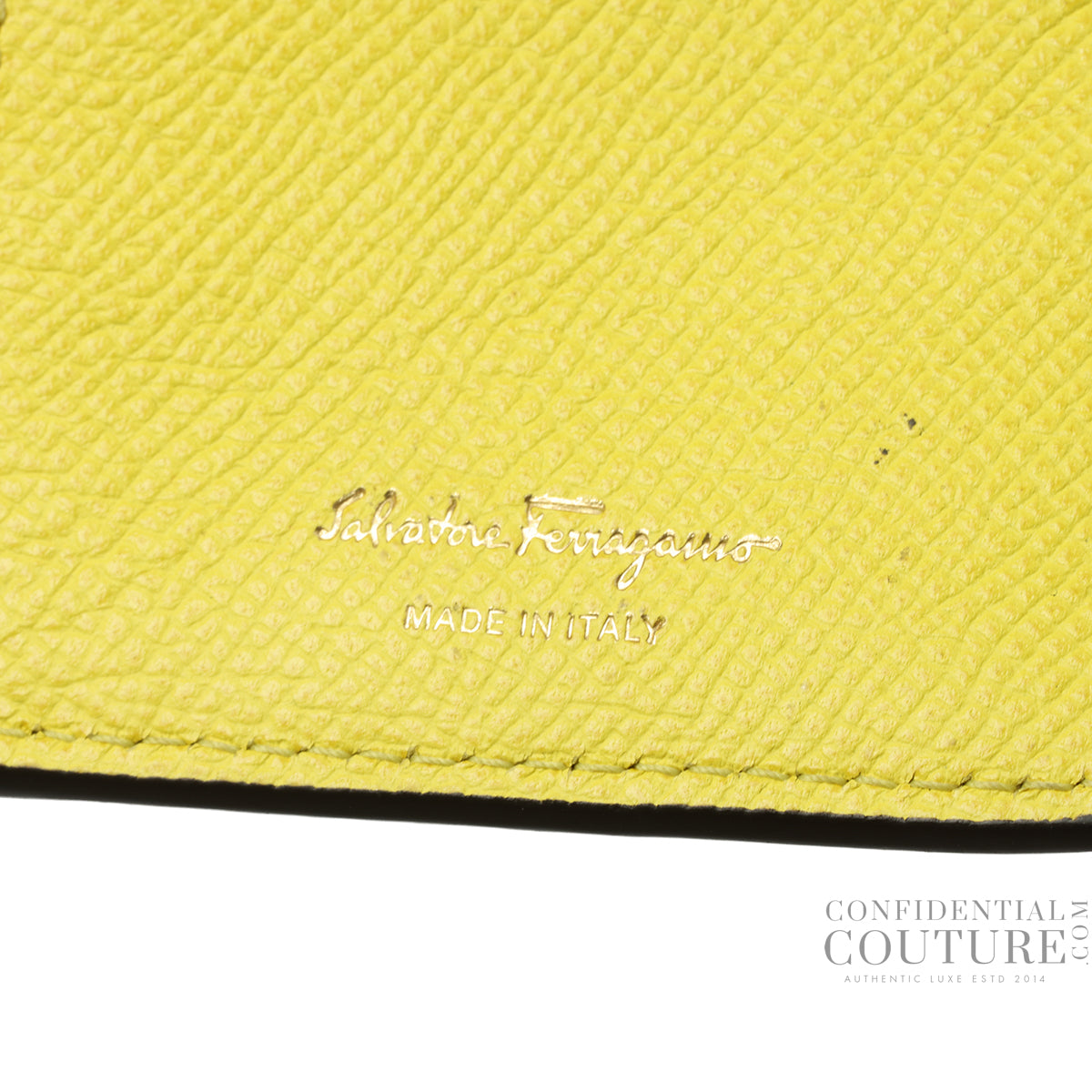 Lemon Gancini Continental Bi-Fold Wallet