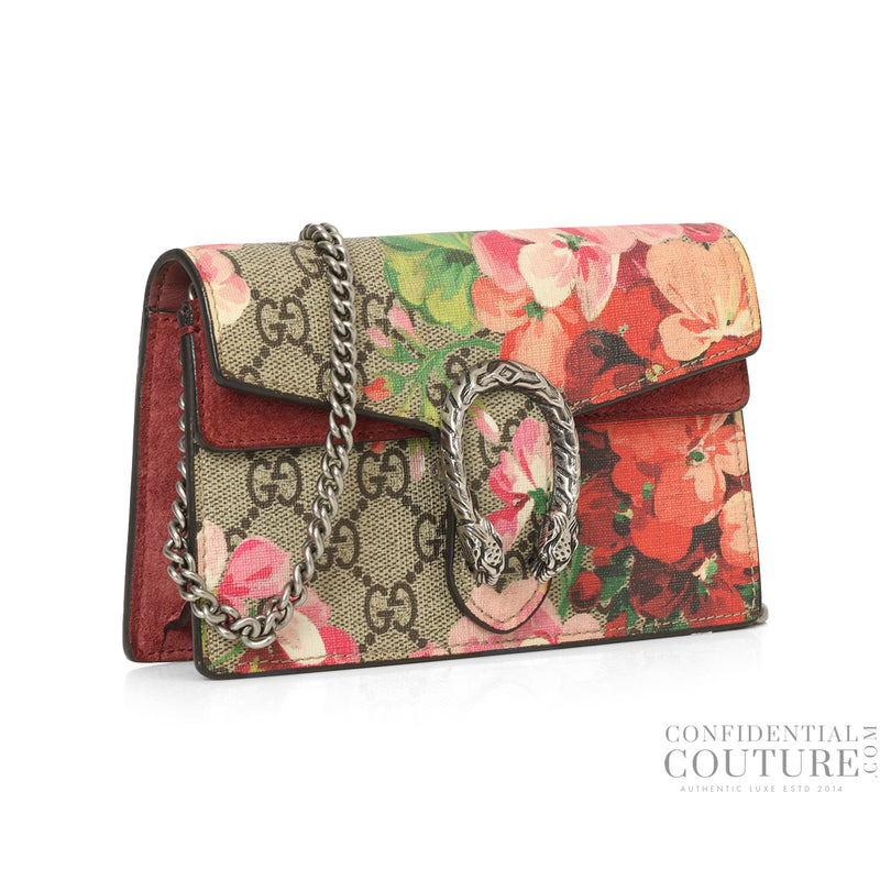 Women pre loved Gucci GG Supreme Dionysus Super Mini Bag