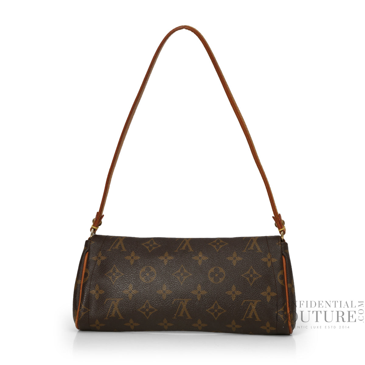 Monogram Canvas Beverly Clutch Bag