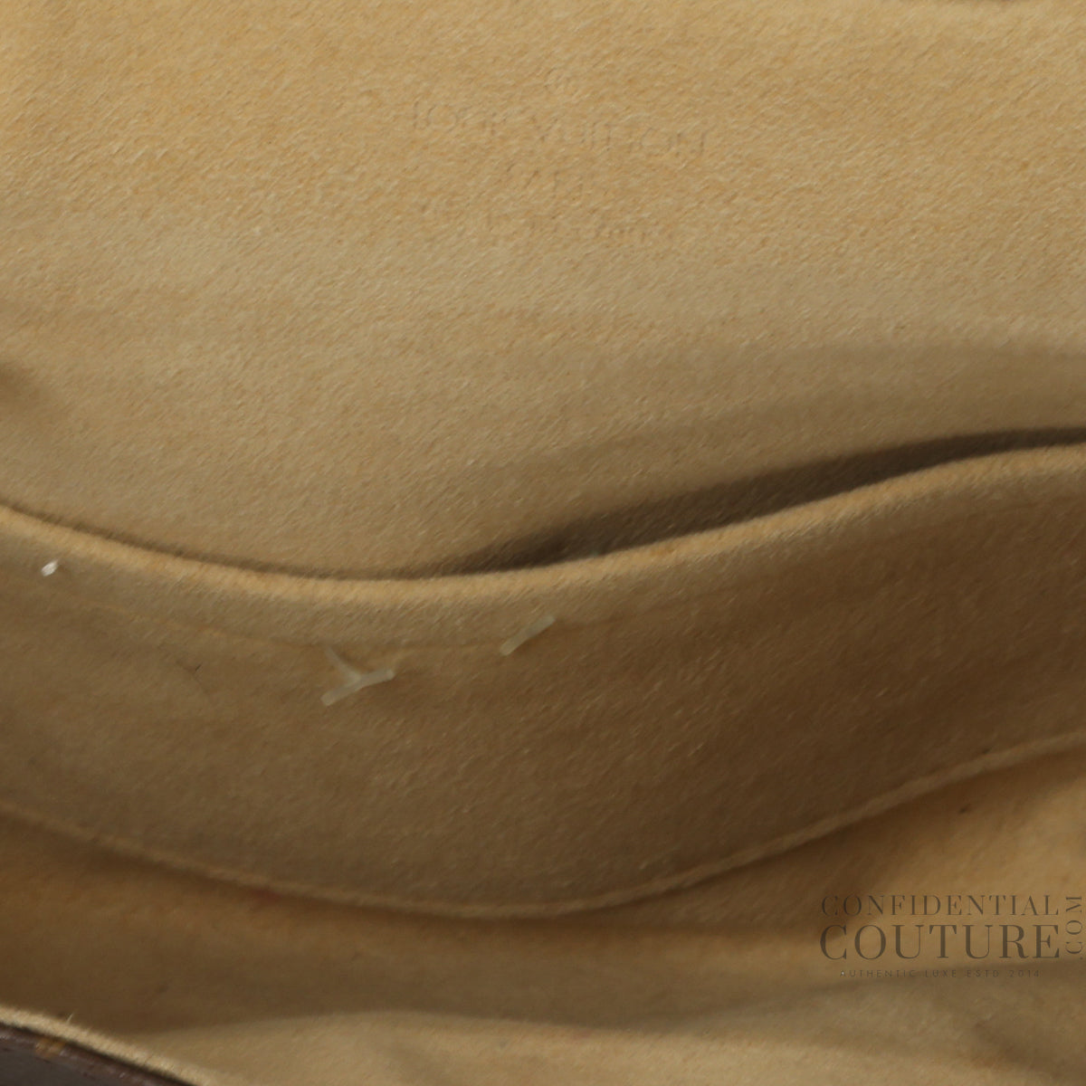 Monogram Canvas Beverly Clutch Bag