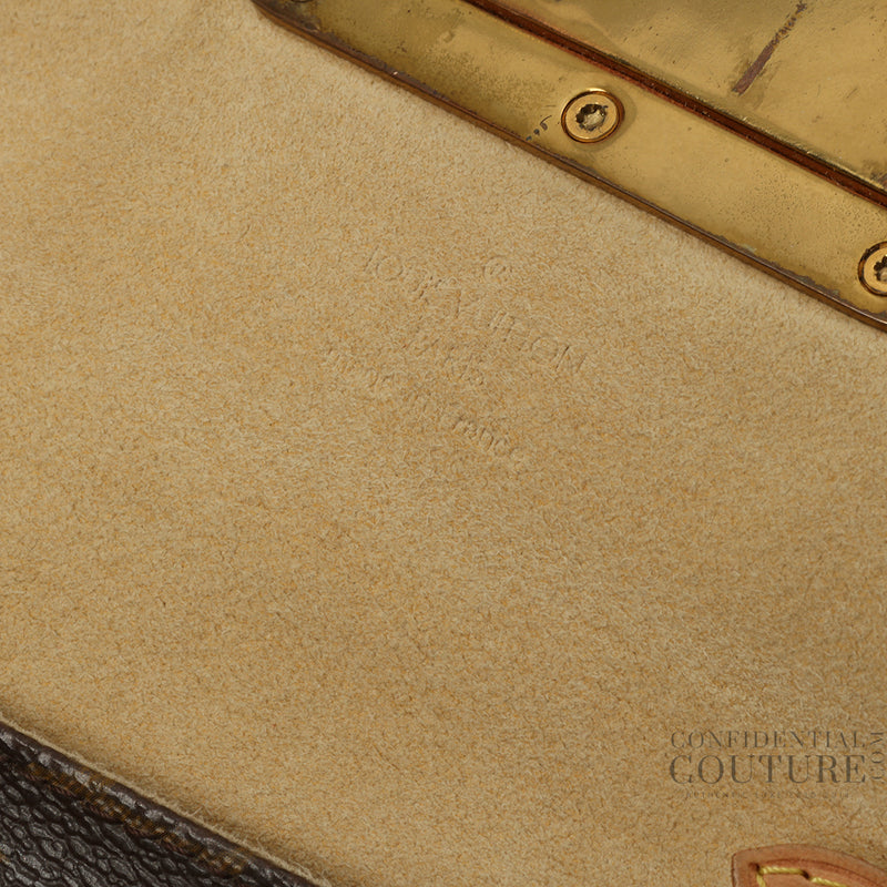 Monogram Canvas Beverly Clutch Bag