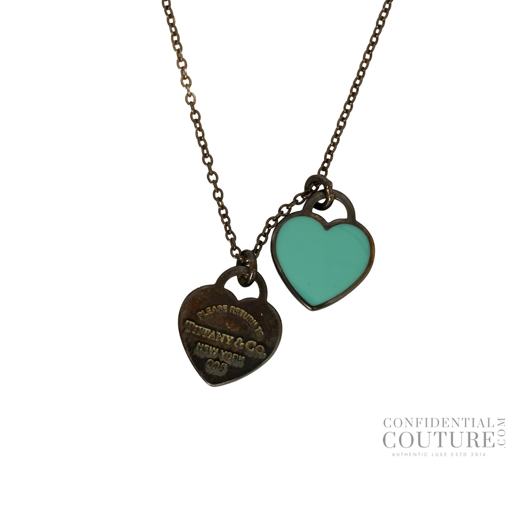 Shop Pre-Loved Tiffany & Co. Return to Tiffany Double Heart Tag