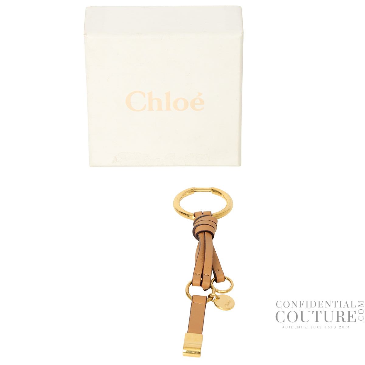 Faye Loop Tan Leather Fringe Bracelet