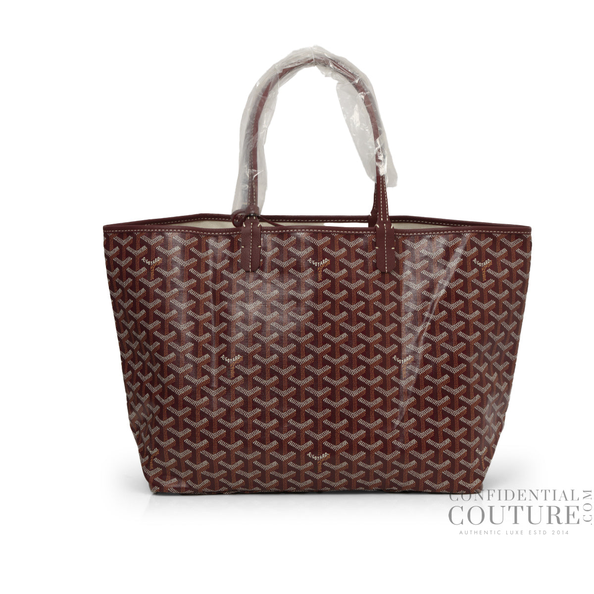 Saint Louis PM Tote Goyardine Canvas Burgundy