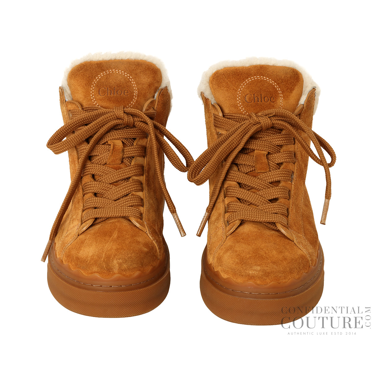 Lauren Shearling High-Top Sneakers EU 35 | US 5 | UK 2.5